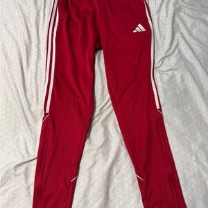 Adidas Men Red Track Pants
